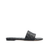 Bottega Veneta Black Lamb Leather Mules